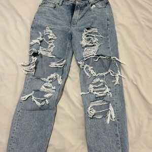 American Eagle Distressed Blue Women's Jeans